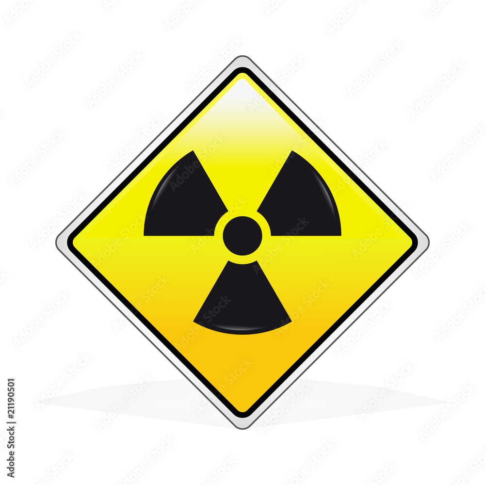 Fototapeta premium Segnale Nucleare