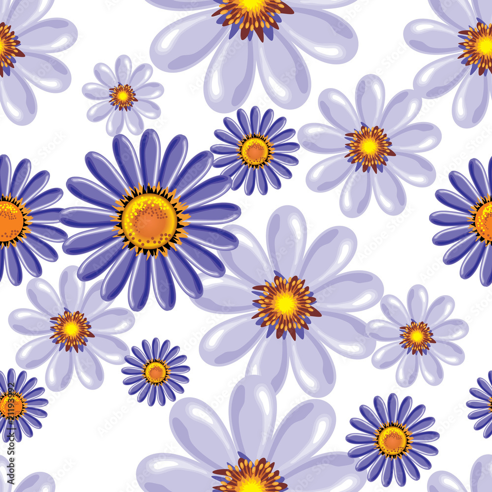 Seamless floral background Seamless floral background