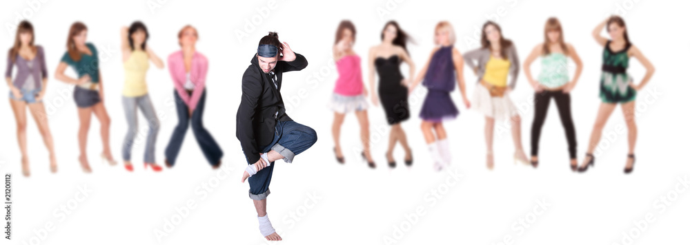 group of casual happy people group of casual happy people