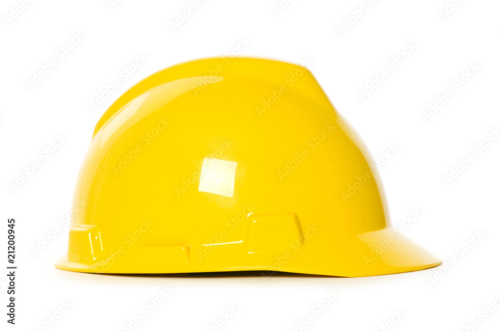 Fototapeta premium Hard hat isolated on the white background