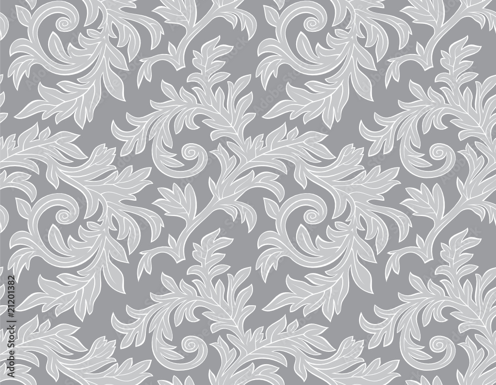 Vector. Seamless damask pattern Vector. Seamless damask pattern