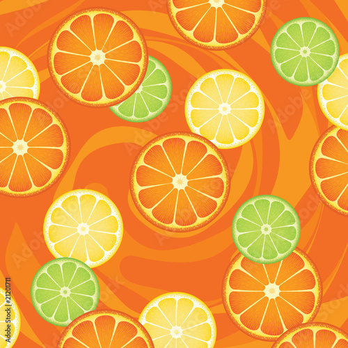 Citrus fruit slices