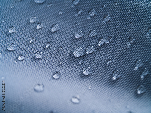 waterproof textile clothing blue