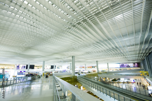 Hong Kong international airport main hall