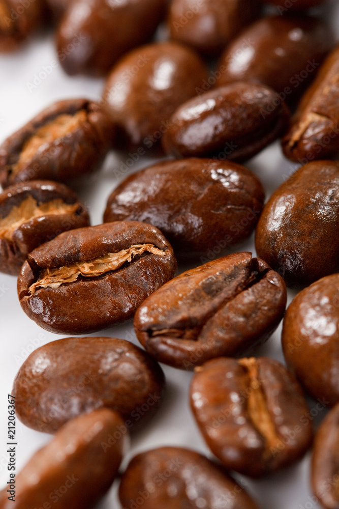 coffee beans.