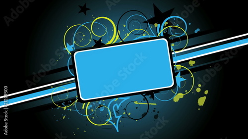 animation loop with text area