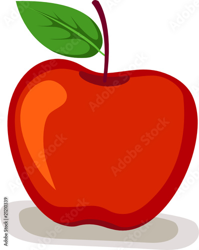 apple with worm