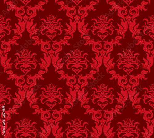 damask seamless pattern