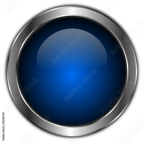 icones boutons bleu