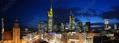 Panorama Frankfurt photo