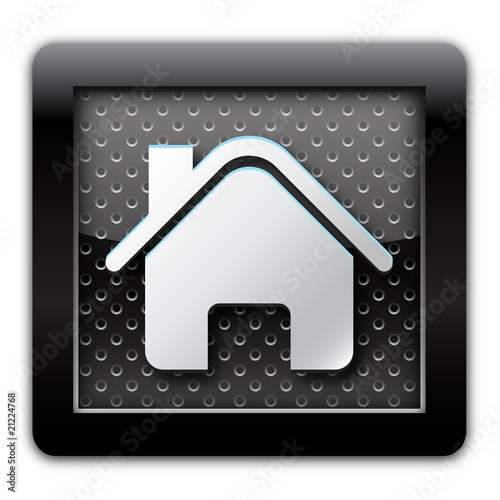 Home metal icon