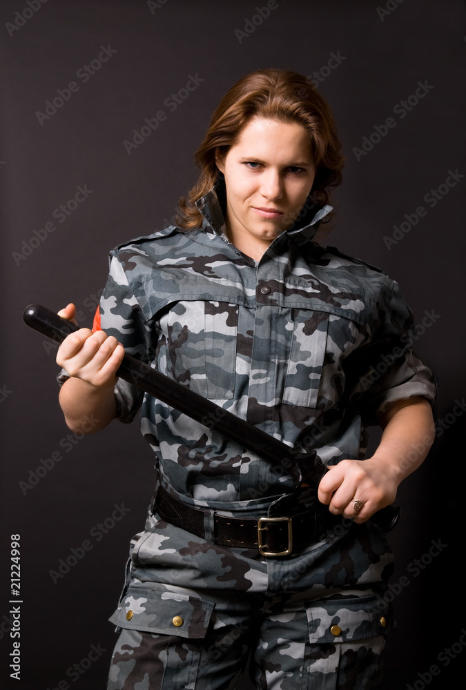 pretty young girl in camouflage clothing pretty young girl in camouflage clothing