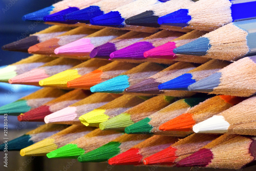 Colored pencils