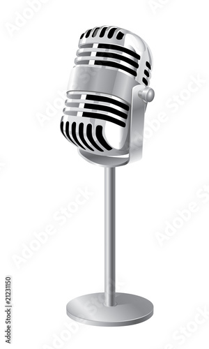 Retro Microphone