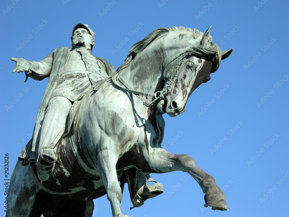 Kopenhagen, Reiterdenkmal Frederik VII