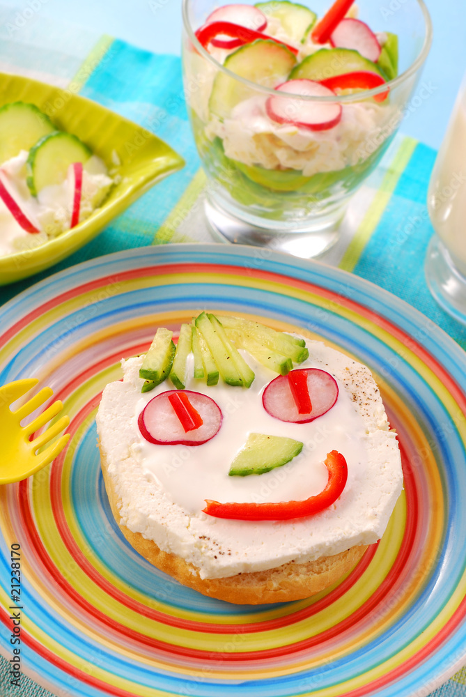 spring breakfast for child spring breakfast for child