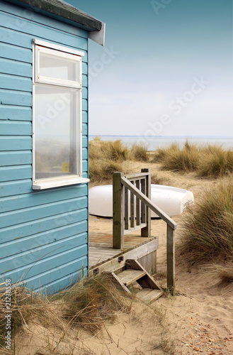 Beach Hut and Boat