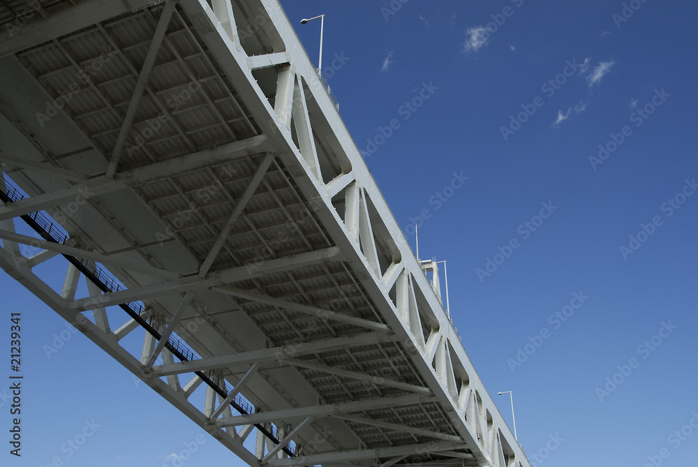 Fototapeta premium 橋と青空