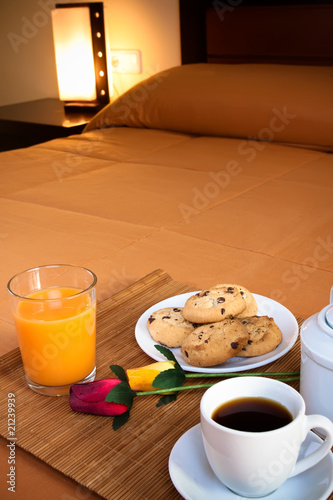 Desayuno en la habitación