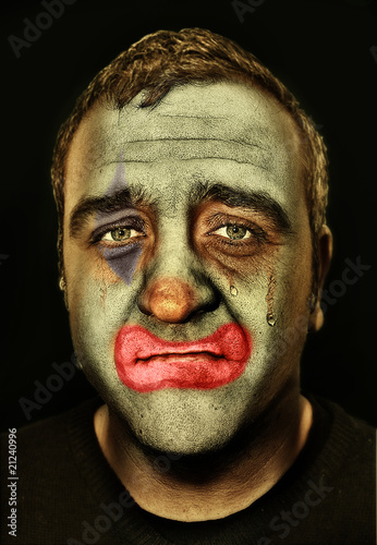 Photography payaso triste