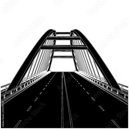 Road The Bridge Vector 01