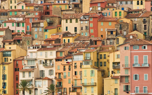 Colorful houses of Menton in France © arturko