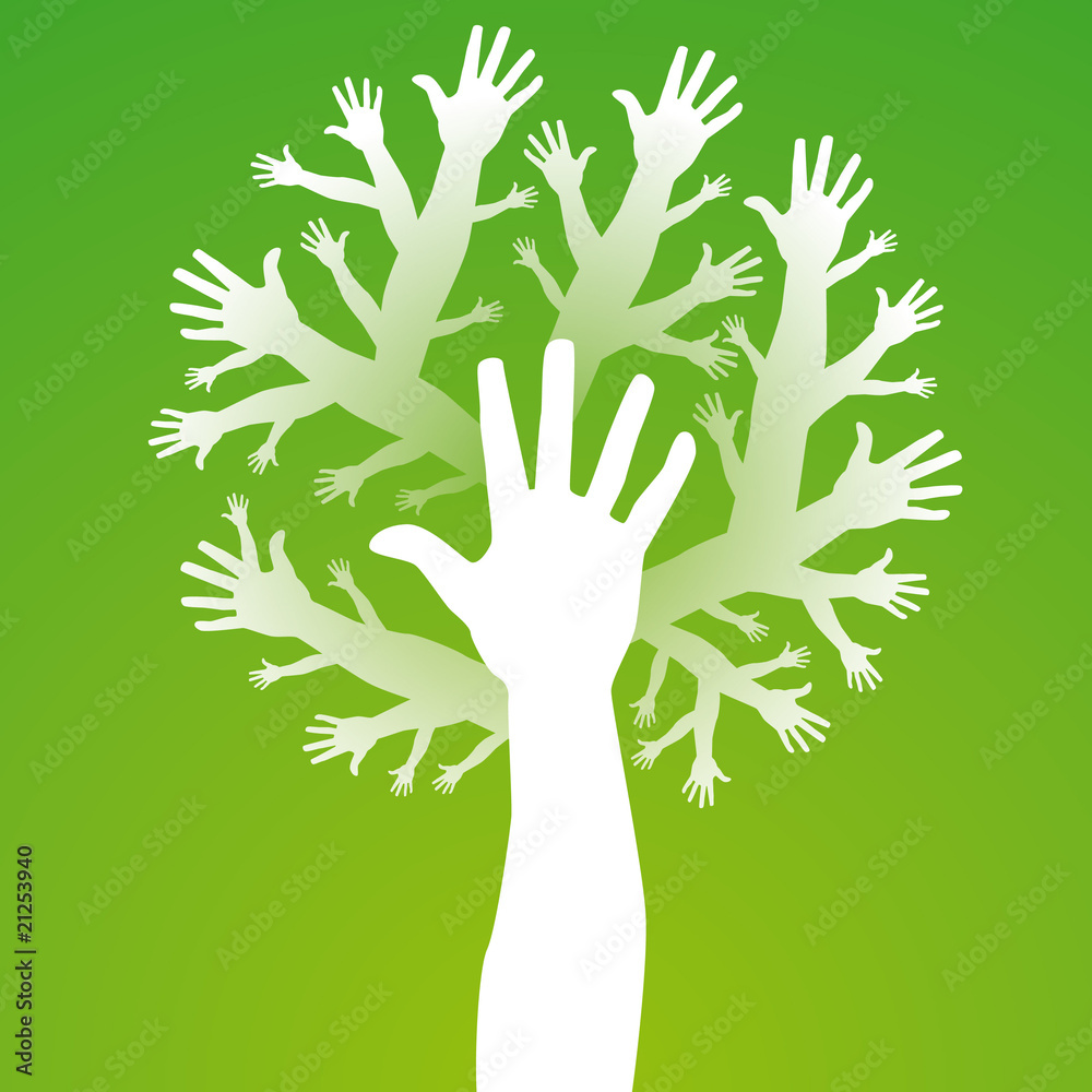 main arbre