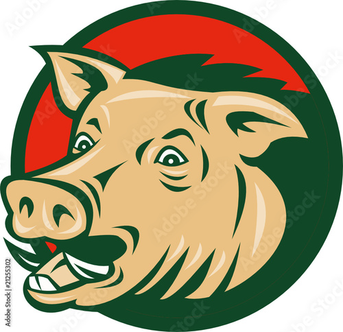 Wild boar pig hog razorback