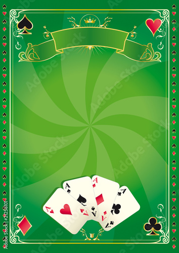 Vortex casino green background