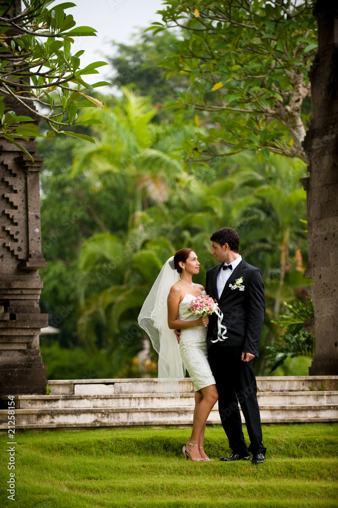 Fototapeta premium Couple Getting Married