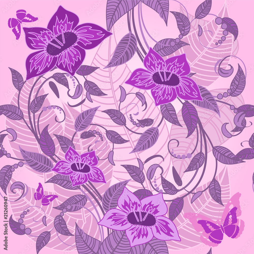 floral seamless background3