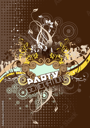 Partyflyer Vorlage