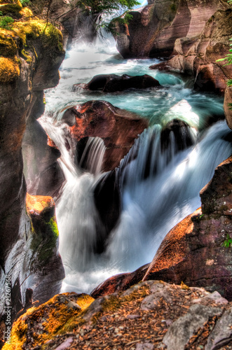 Avalanche Creek Falls