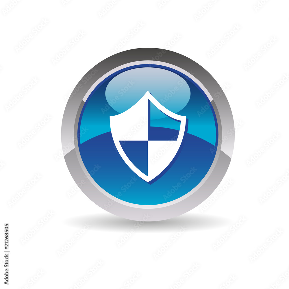 Icône protection ordinateur