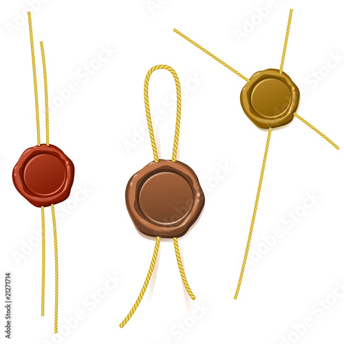 seal waxes with cords