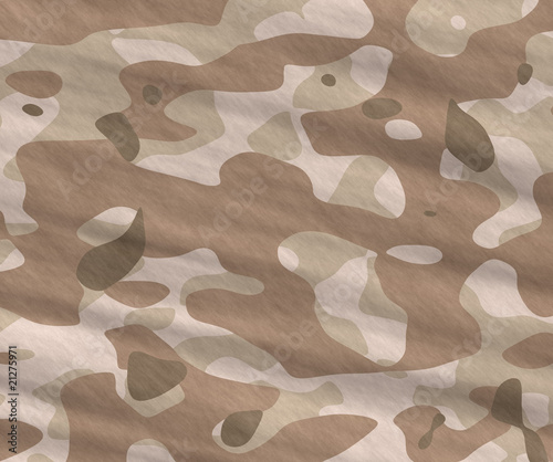 illustration of disruptive  camouflage material
