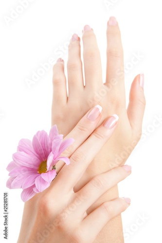 care for sensuality woman hands