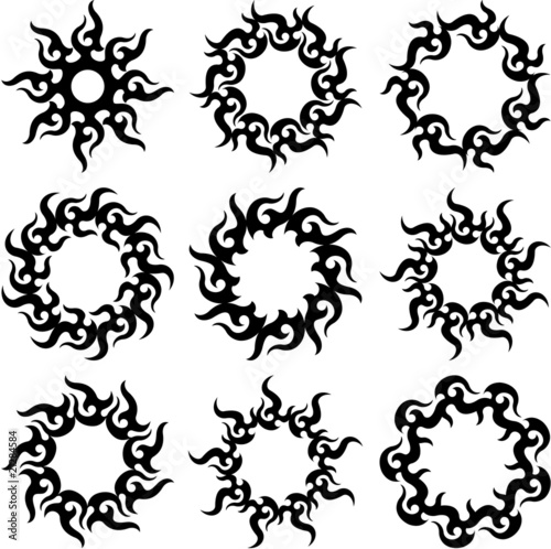 Tattoo sun