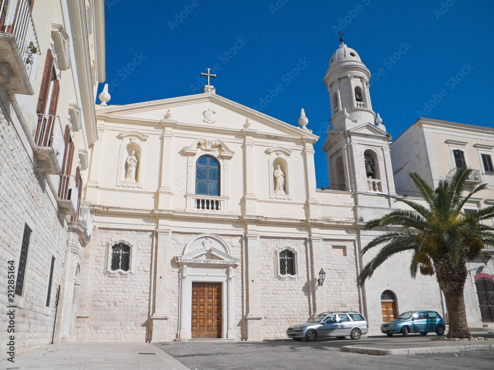 Sanctuary of the Madonna del Carmine. Trani. Apulia.