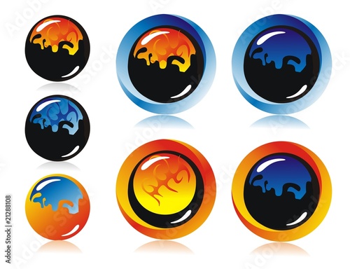button