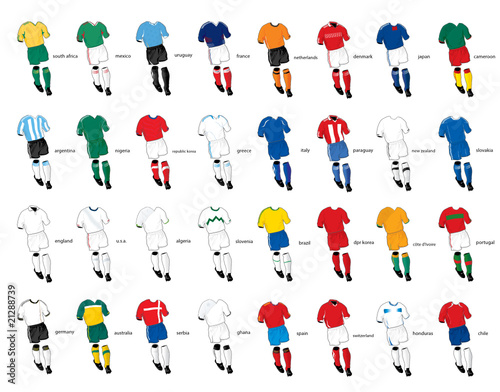 football shirts for world cup 2010