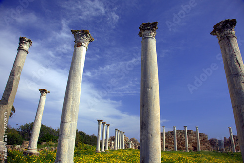 Ancient Roman site in Salamis