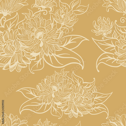 Seamless floral background