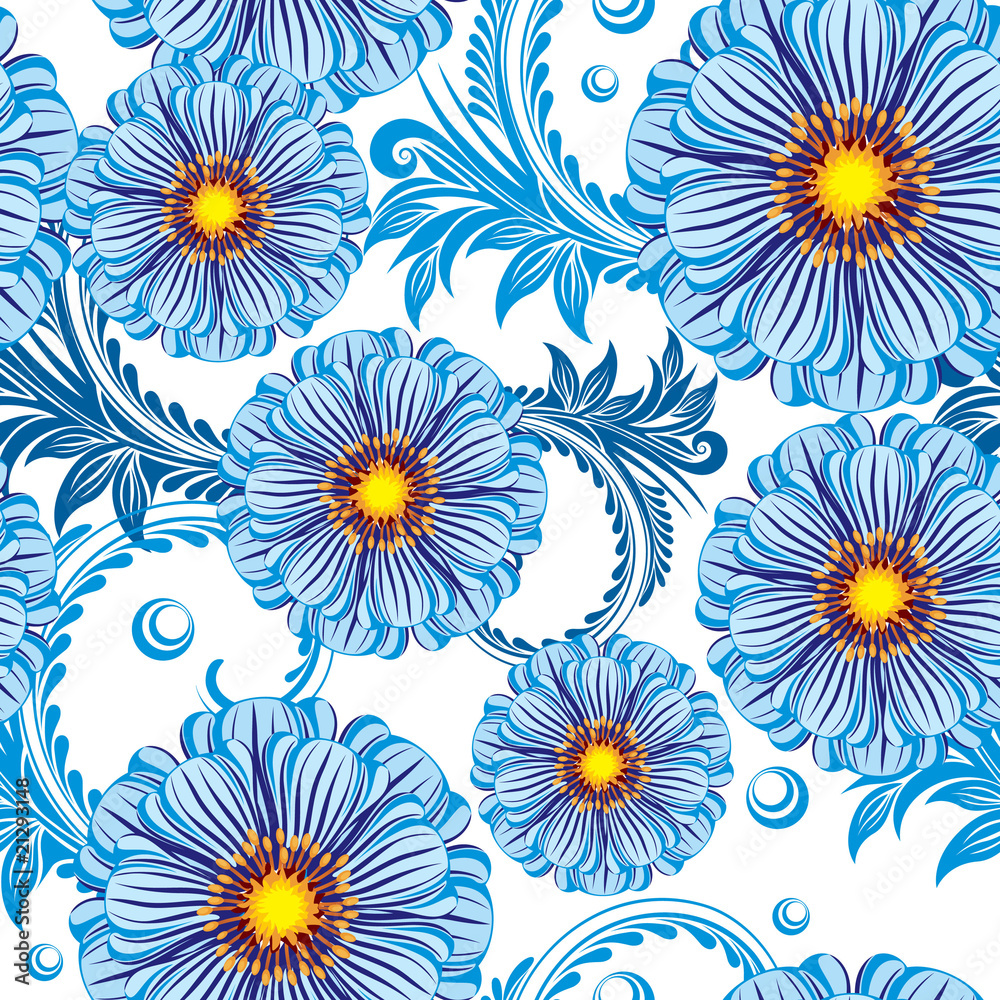 Seamless floral background Seamless floral background