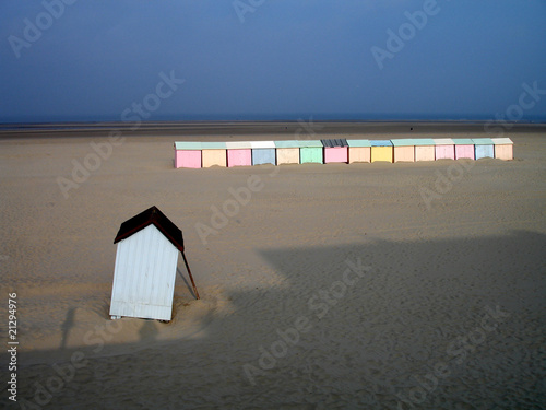 cabanes de plage photo