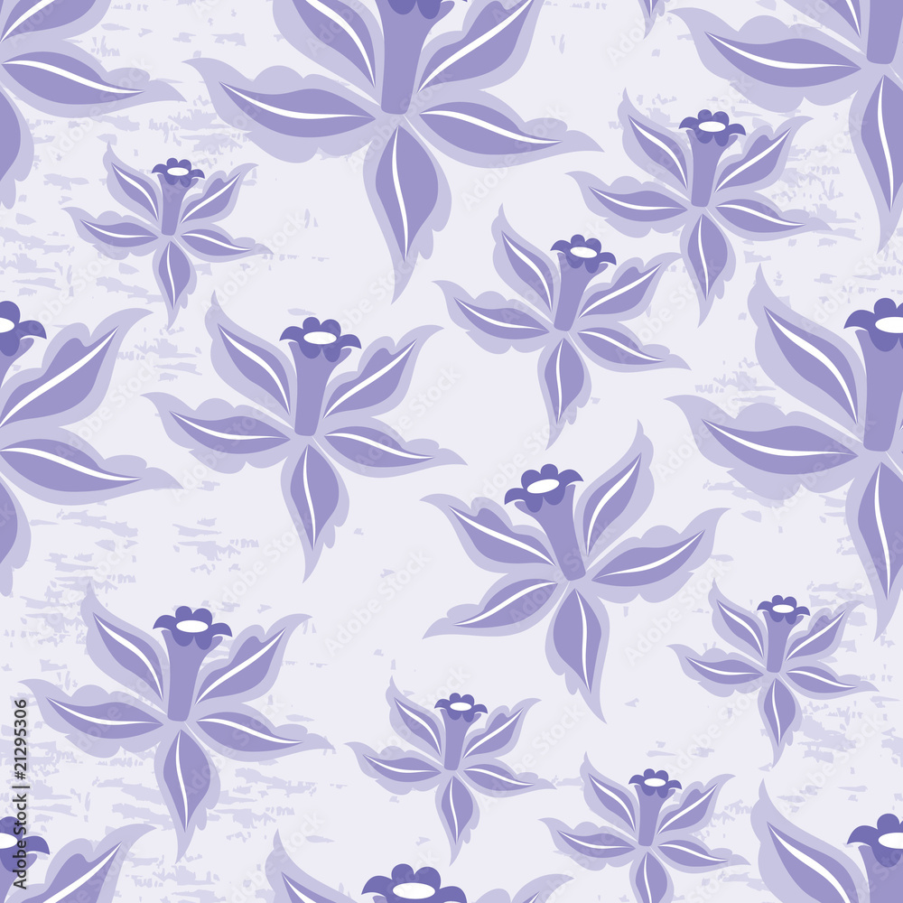 Obraz premium Seamless floral background