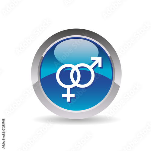 Icônes internet symboles homme femme - Pictos web
