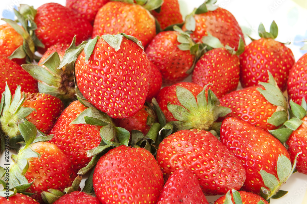 Delicious Red Strawberries Delicious Red Strawberries