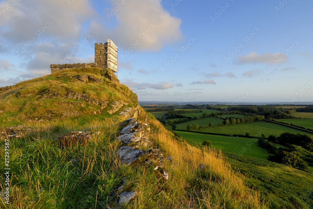 The church of St Michael at the summit of Brent Tor