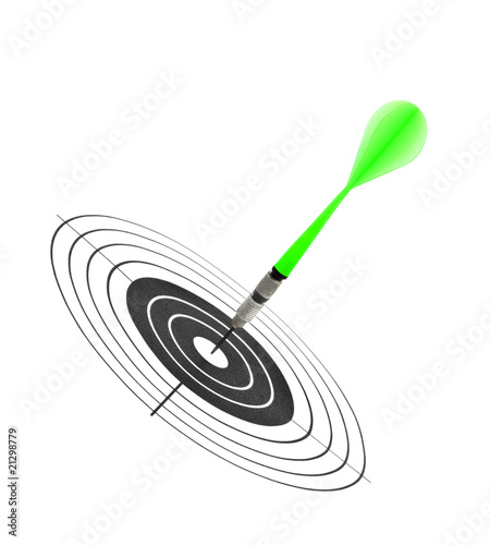 Arrows darts and target